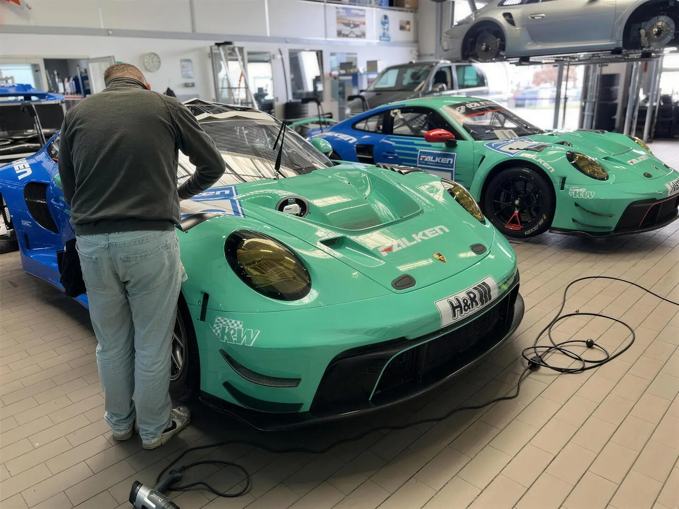 Rennsport-Folierung Porsche 911 GT3 R – Motorsport